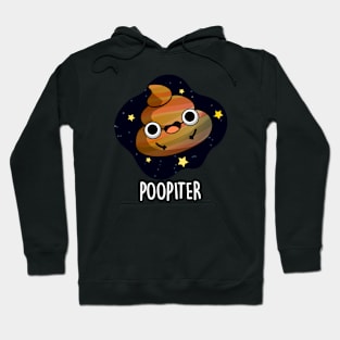 Poopiter Funny Planet Jupiter Pun Hoodie